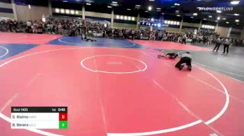 58 lbs Round Of 16 - Samerica Rialmo, Americana Jiu Jitsu Collective vs Blake Bevers, Gold Rush Wr Ac