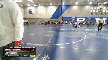 85 lbs Round 1 - Bennett Carlson, Champions Wrestling Club vs Aspynn Lyons, Carbon Middle School