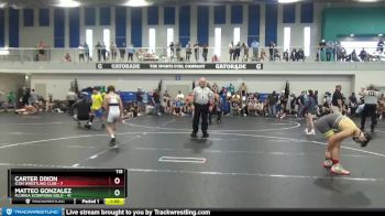 115 lbs Round 5 (8 Team) - Carter Dixon, Icon Wrestling Club vs Matteo Gonzalez, Florida Scorpions Gold