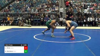 152 lbs Semifinal - Luka Wick, San Marino vs Aaron Gandara, Poway A