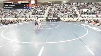 14U Girls - 85 lbs Cons. Semis - Harlym Ward, UT vs Elise Martz, OR