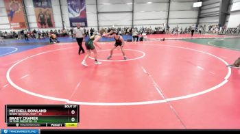 115 lbs Rd# 10- 4:00pm Saturday Final Pool - Mitchell Rowland, NCWAY National Team vs Brady Cramer, VA Team Predator