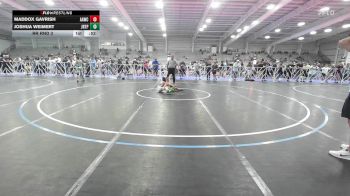 75 lbs Rr Rnd 3 - Maddox Gavrish, All-American Wrestling Club Blue vs Joshua Weimert, Terps Xtreme ES