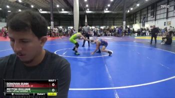 138 lbs Round 1 (3 Team) - Donovan Gunn, IRONTIDE WRESTLING CLUB vs Peyton Gulliani, HEAVY HITTING HAMMERS