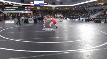 160 lbs Champ. Round 2 - Lene McCrackin, Simon Fraser University vs Keeley Kehrli, Simpson