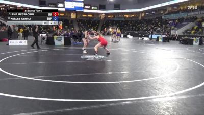 160 lbs Champ. Round 2 - Lene McCrackin, Simon Fraser University vs Keeley Kehrli, Simpson