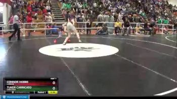 120 lbs Cons. Round 2 - Tuker Carricato, Saratoga vs Connor Hobbs, Laramie