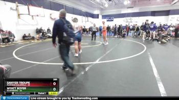 285 lbs Semifinal - Sawyer Troupe, Flathead (Kalispell) vs Wyatt Boyer, Ellensburg