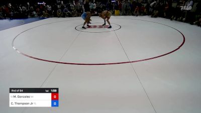 132 lbs Rnd Of 64 - Max Gonzalez, WI vs Clinton Thompson Jr, FL