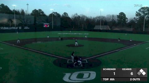 Replay: Schreiner vs Ozarks (AR) - DH | Feb 14 @ 4 PM