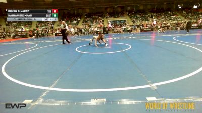 67 lbs Quarterfinal - Bryan Alvarez, Top Rank Hammers vs Nathan Beckham, OCRTC