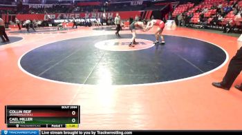 2A 152 lbs Champ. Round 1 - Cael Miller, Washington vs Collin Reif, Jacksonville (H.S.)