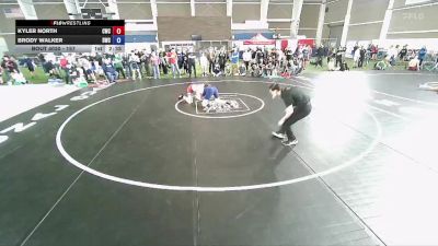 157 lbs Champ. Round 1 - Kyler North, Champions Wrestling Club vs Brody Walker, Defiant Wrestling Club