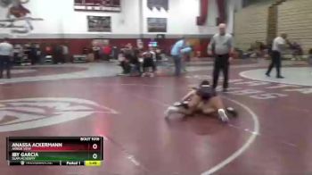 111 lbs Round 4 - Anassa Ackermann, Arbor View vs Iby Garcia, SLAM Academy