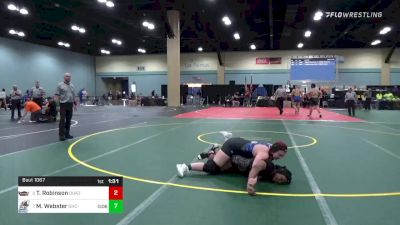 191 lbs Quarterfinal - Trinity Robinson, Ottawa - Arizona (W) vs Megan Webster, Grays Harbor (W)