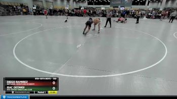 150 lbs Cons. Round 6 - Diego Ramirez, NXT Level Wrestling Academy vs Isac Deonigi, Mat Demon Wrestling Club