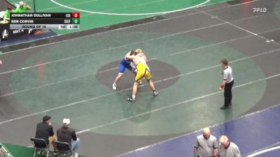 252 lbs Round Of 16 - Johnathan Sullivan, Eisenhower vs Ben Corvin, Southmoreland