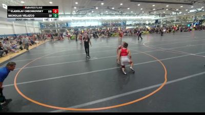 165 lbs Champ. Round 2 - Vladislav Chechkovsky, Unattached vs Nicholas Velazco, Gladiator Wrestling