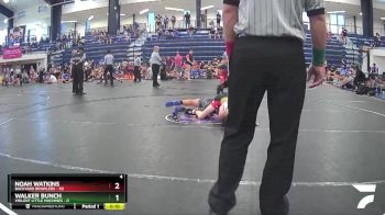 95 lbs Round 3 (6 Team) - Maxwell Bradley, Backyard Brawlers vs Alister Martin, Violent Little Machines