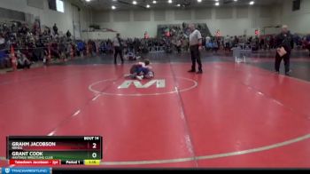 95 lbs Champ. Round 1 - Grant Cook, Hastings Wrestling Club vs Grahm Jacobson, NRHEG