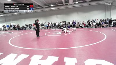 65 lbs Champ. Round 2 - Sammy Agnello, Michigan Wrestling Club vs Jackson Tucker, Thoroughbred Wrestling Academy