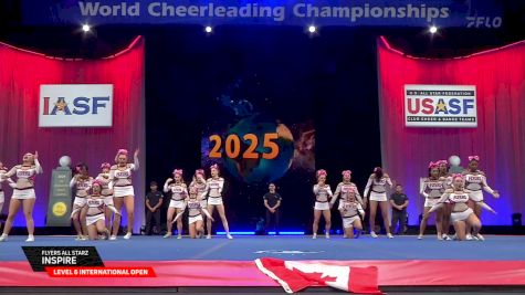 Flyers All Starz - Inspire [2025 L6 International Open Semis] 2025 The Cheerleading Worlds