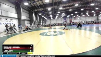 88 lbs Rd# 9- 2:15pm Saturday Final Pool - Chris Metz, Minion Green vs Dominick Morrison, PA Silver