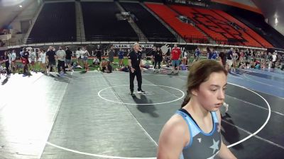130 lbs Ireland Kinimaka, Oklahoma HS Girls vs Kaelyn Alleman, Utah 3 HS Girls