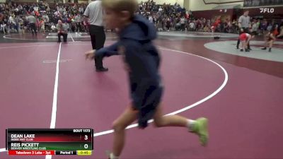 PW-9 lbs Semifinal - Dean Lake, Indee Mat Club vs Reis Pickett, Denver Wrestling Club