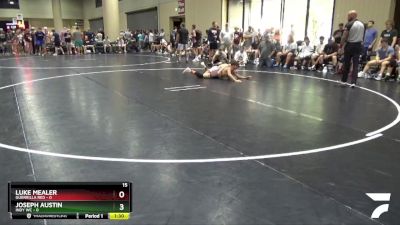 106 lbs Round 1 (32 Team) - Luke Mealer, Guerrilla Red vs Joseph Austin, Indy WC