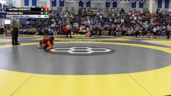106 lbs Cons. Round 5 - Donovan Gill, Tinora vs Kayden Robinette, Patrick Henry
