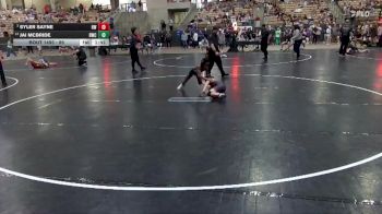 85 lbs Cons. Round 2 - Syler Sayne, Halls Wrestling vs Jai McBride, Blackman Wrestling Club