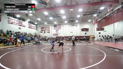 120 lbs Consi Of 8 #1 - Sean Titus, Canton vs Cedrick Hardy, Suffield/Windsor Locks