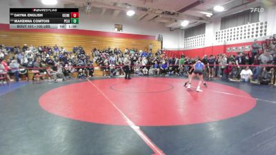 100 lbs Quarterfinal - Dayna English, Keene vs Makenna Comtois, Pelham
