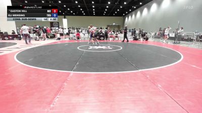 215 lbs Cons. Sub-semis - Easton Hill, Midwest City Elite vs Eli Mensing, Tom Eagle
