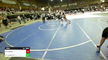 116 lbs Consi Of 4 - Bret Coates, La Junta Wolfpack vs Anthony Landrum, Betterman Elite