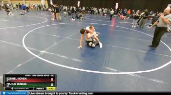 152 lbs Cons. Round 2 - Ezekiel Hoven, IA vs Marco Robles, NE