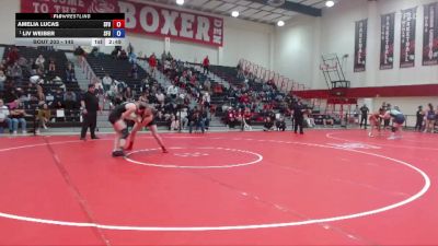 145 lbs 1st Place Match - Liv Weiber, Simon Fraser University vs Amelia Lucas, Simon Fraser University