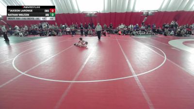 14U Boys - 80 lbs Cons. Round 3 - Nathan Weltzin, Askren Wrestling Academy vs Jaxson LaRonge, CrassTrained: Weigh In Club