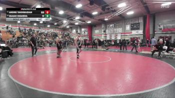 215 lbs Cons. Round 3 - Isaiah Higuera, Victor Valley vs Andre Takhmasian, Burbank
