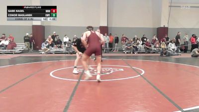 197 lbs Consi Of 8 #2 - Gabe Nagel, Minnesota vs Conor Maslanek, Campbell