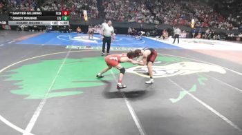 Champ. Round 1 - Grady Drueke, Elgin Public/Pope John vs Sawyer Gillming, Pleasanton