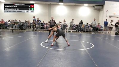 144 lbs Round Of 32 - Brandt Harer, PA vs Braylan Cosper, TN