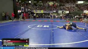 Cons. Round 3 - Tate Hanson, Beaverhead Co. (Dillon)/ Sheridan/Twin Bridges vs Joey Wise, Libby/Troy