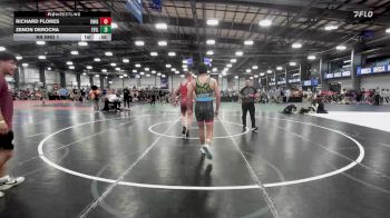 145 lbs Rr Rnd 1 - Richard Flores, Knights Wrestling Club-Red vs Zenon DeRocha, Evil Empire Red