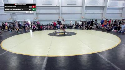 68 lbs Round Robin 3 - Paislye Kirk, Ohio Skibidi Rizzlers - Pink vs Karra Summerfield, WV Lunatics-Girls