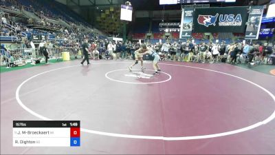 157 lbs Rnd Of 128 - Jd Minder-Broeckaert, WI vs Riley Dighton, SD