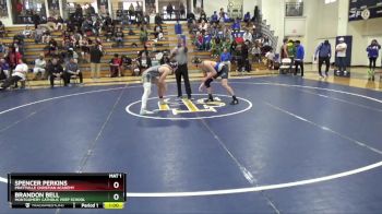 159 lbs Cons. Round 2 - Brandon Bell, Montgomery Catholic Prep School vs Spencer Perkins, Prattville Christian Academy