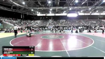 4A 120 lbs Quarterfinal - Sean Hall, Canyon Ridge vs Sam Smith, Blackfoot