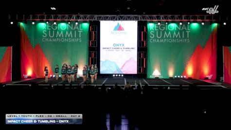 Impact Cheer & Tumbling - Onyx [2026 L1 Youth - Flex - D2 - Small Day 2] 2026 The West Regional Summit